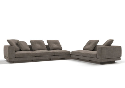 Bronx 5-Seater Fabric Corner Sofa Set