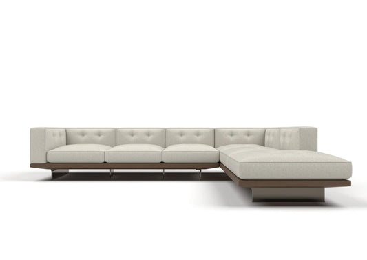Fynn 4-Seater Fabric Sofa with Chaise