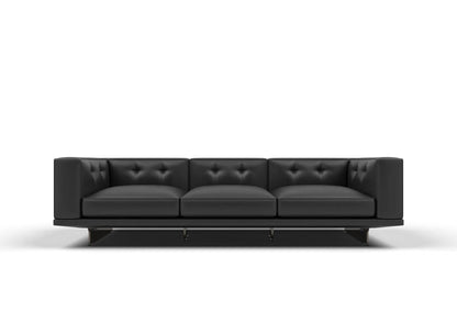 Finnan 3-Seater Cow Leather Modular Sofa