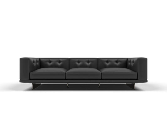 Finnan 3-Seater Cow Leather Modular Sofa