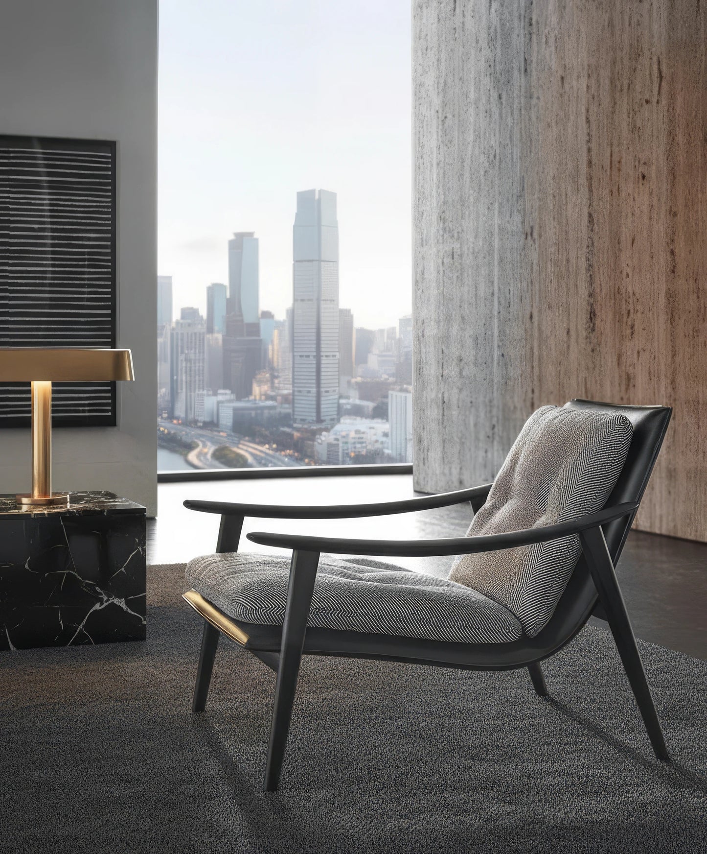 Fadey Fabric Armchair