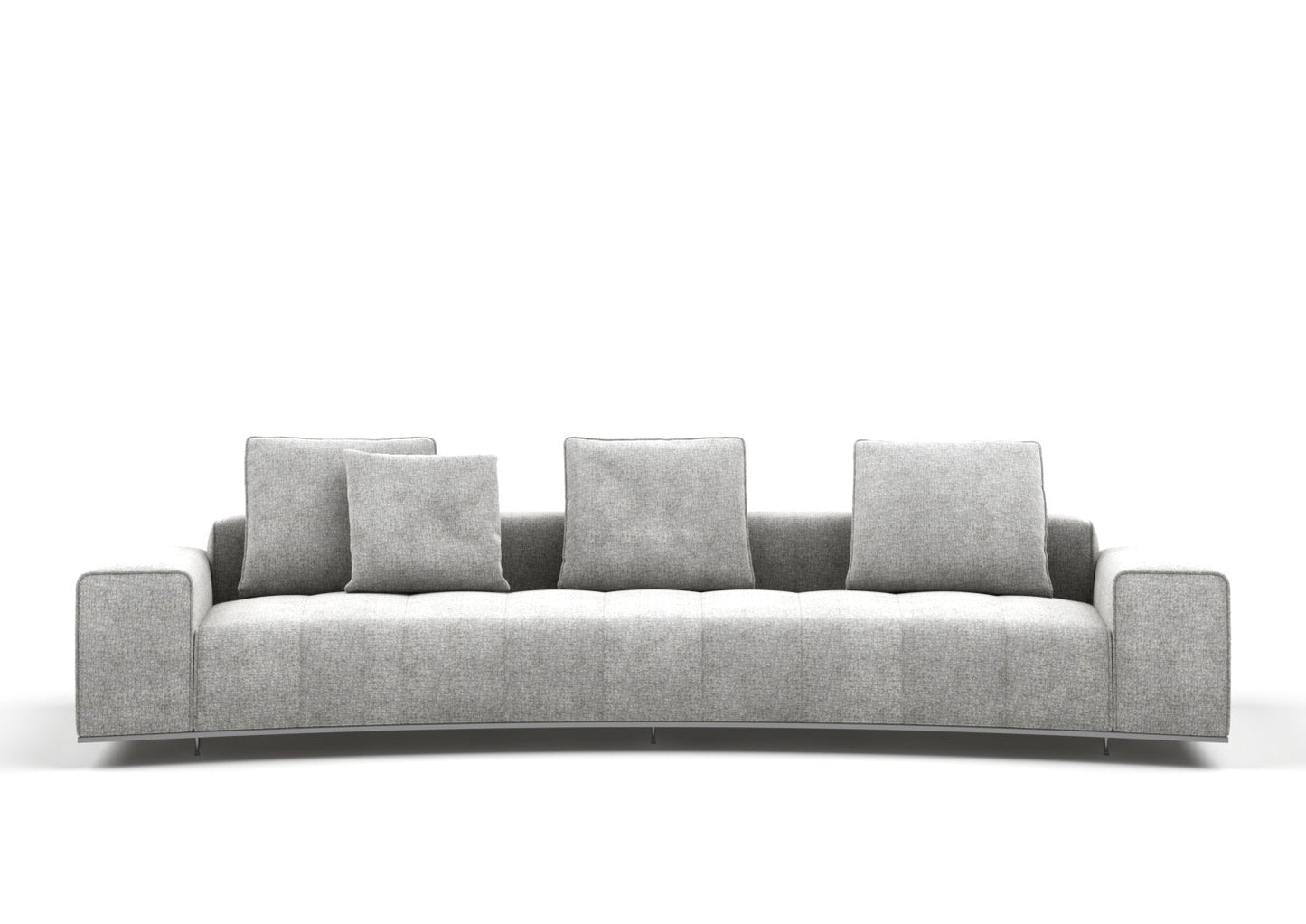 Kingsley 3-Seater Fabric Modular Sofa