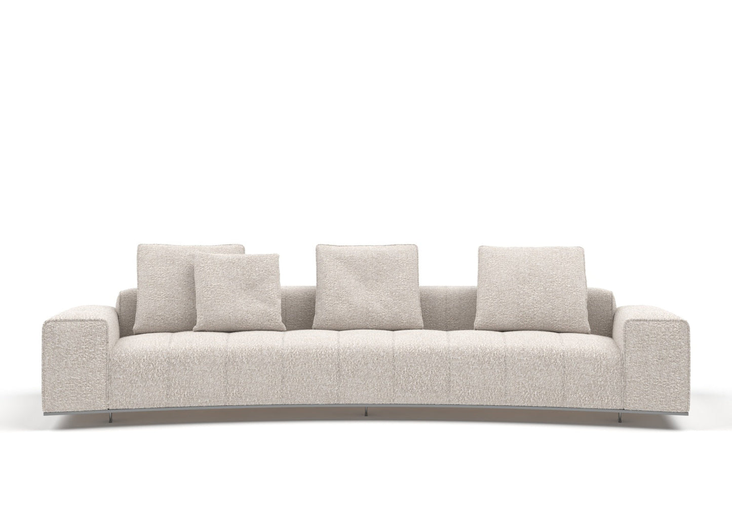 Kingsley 3-Seater Fabric Modular Sofa