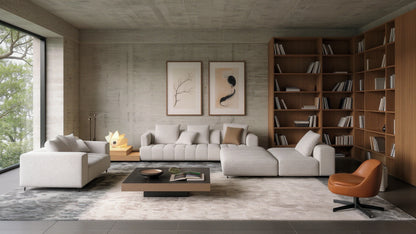 Kingsley 3-Seater Fabric Modular Sofa