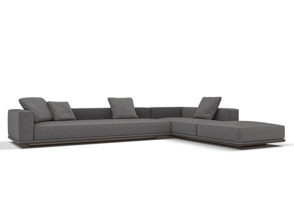 Damien 6-Seater Fabric L-Shaped Modular Sofa