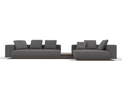 Dante 3-Seater Fabric Modular Sofa with Console Table