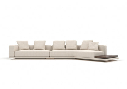 Dallas 6-Seater Fabric Curved Sectional Sofa