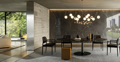 Keziah 10-Seater Marble Top Dining Table