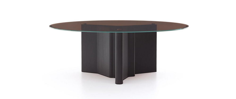 Montie 8-Seater Glass Top Dining Table