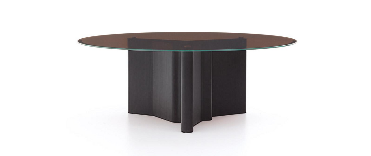 Montie 8-Seater Glass Top Dining Table