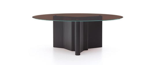 Montie 8-Seater Glass Top Dining Table