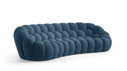 Dimitri 5-Seater Fabric Pouffe Sofa