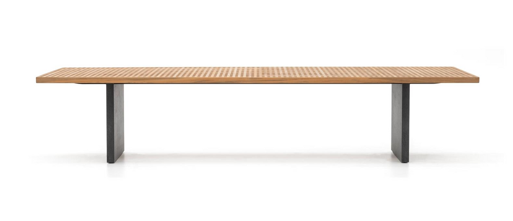 Orson 12-Seater Wooden Top Dining Table
