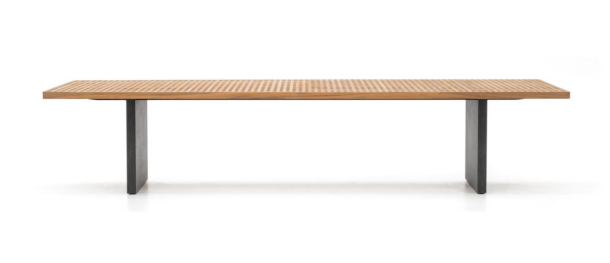 Orson 12-Seater Wooden Top Dining Table