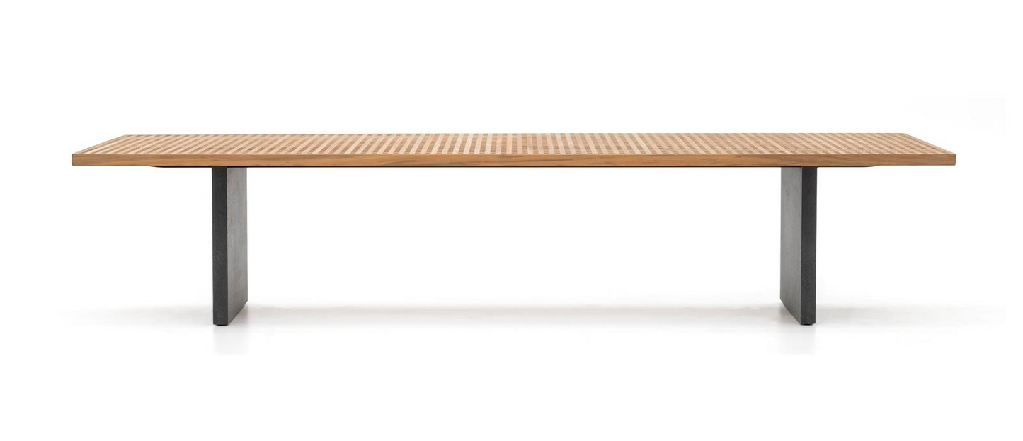 Orson 12-Seater Wooden Top Dining Table