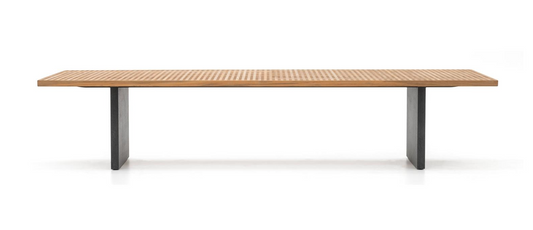 Orson 12-Seater Wooden Top Dining Table