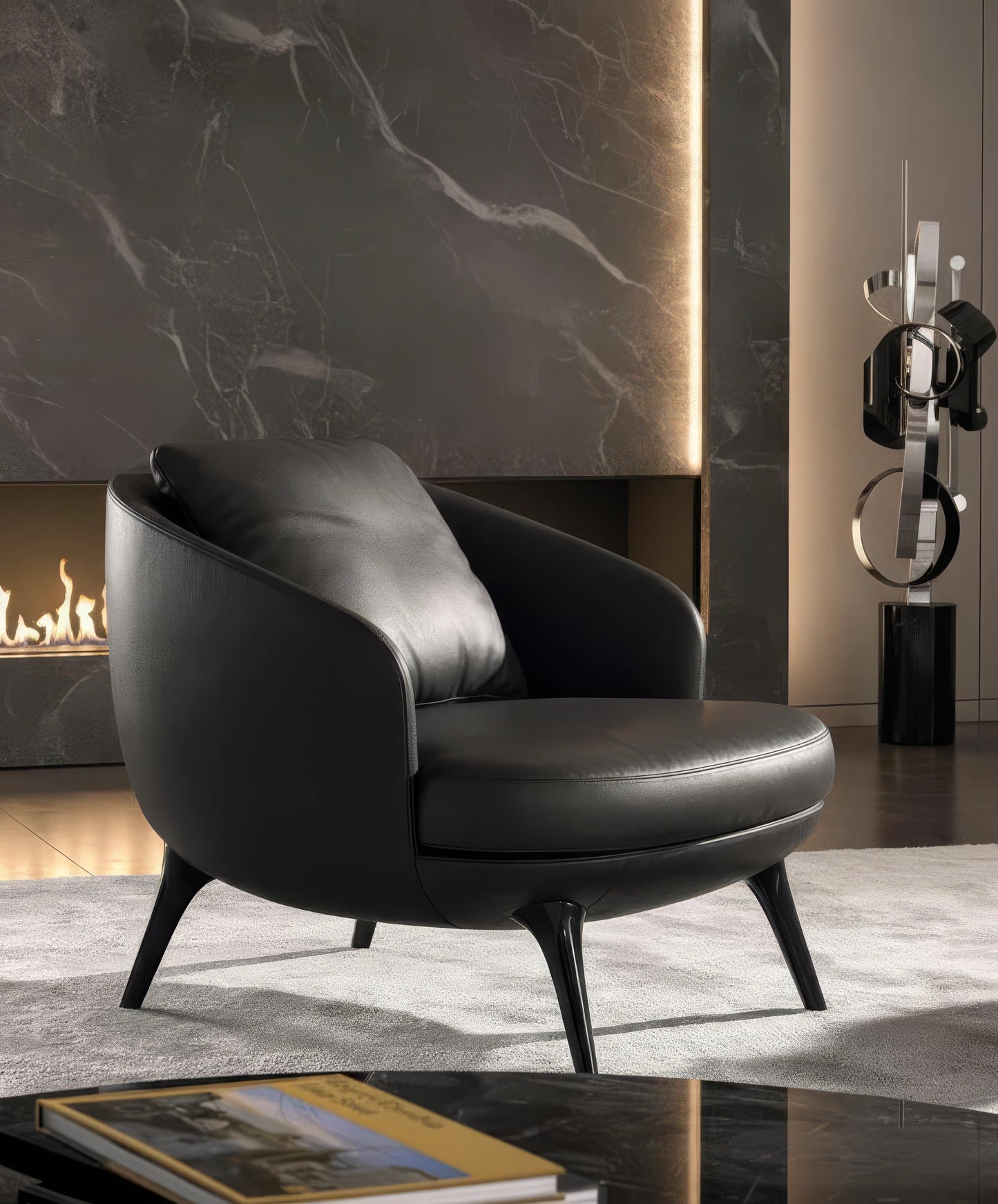 Radler Leather Armchair