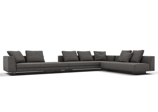 Greg 5-Seater Fabric Sectional Sofa
