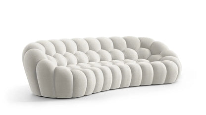 Dimitri 5-Seater Fabric Pouffe Sofa