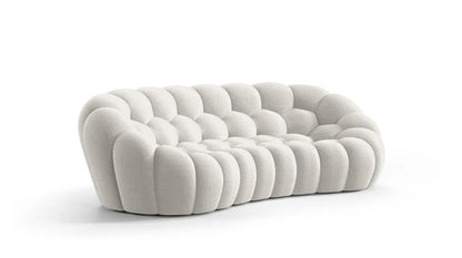 Desmond 4-Seater Fabric Pouffe Sofa