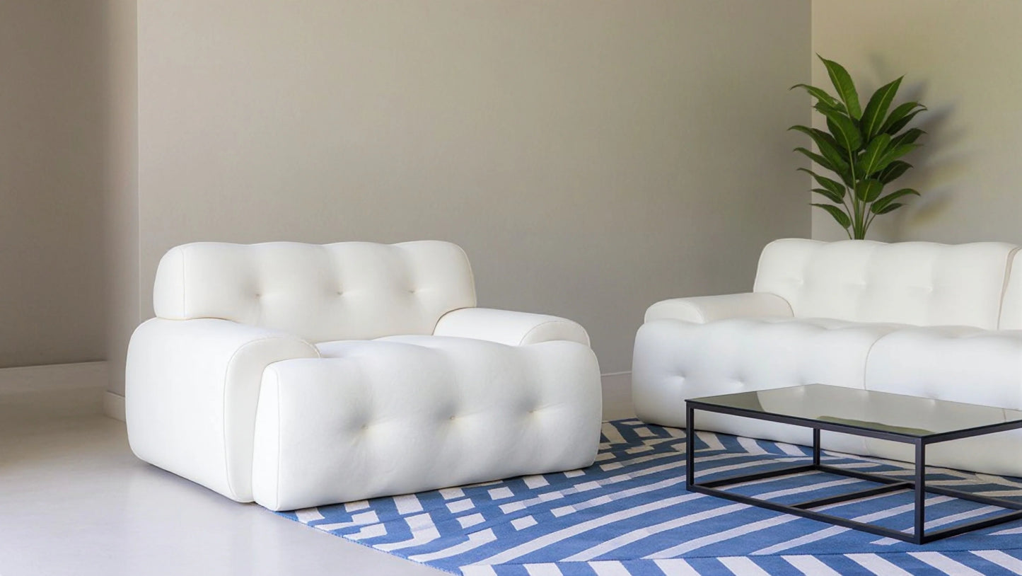 Oliver 2-Seater Fabric Outdoor Sofa