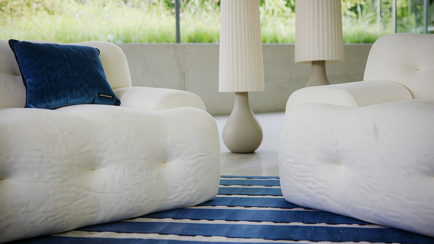 Oliver 2-Seater Fabric Outdoor Sofa