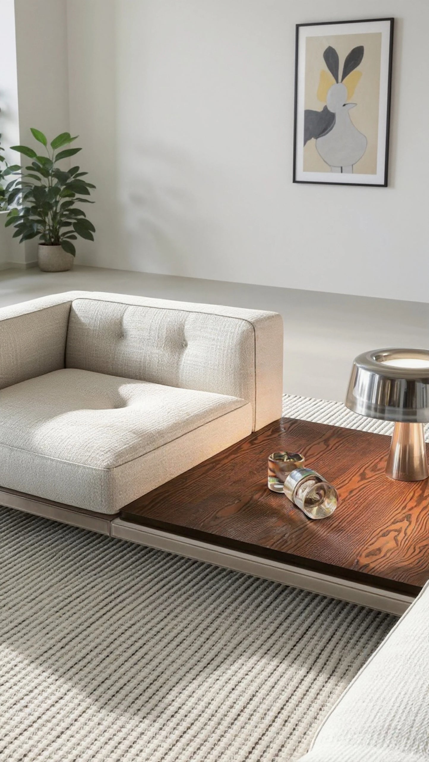 Conor 6-Seater Fabric Chaise Lounge Set