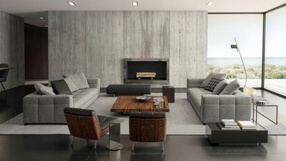 Glen 3-Seater Fabric Sofa with Left Chaise