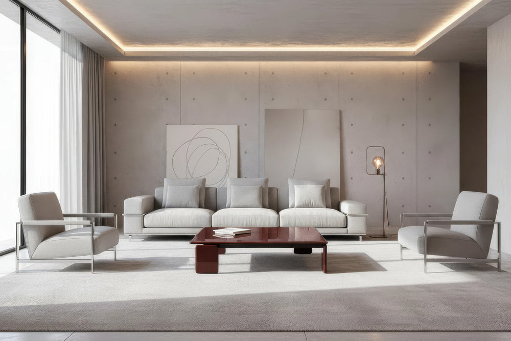 Valene Wood Lacquered Coffee Table