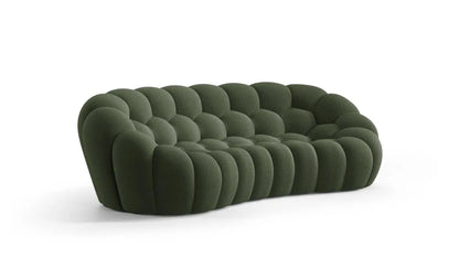 Desmond 4-Seater Fabric Pouffe Sofa