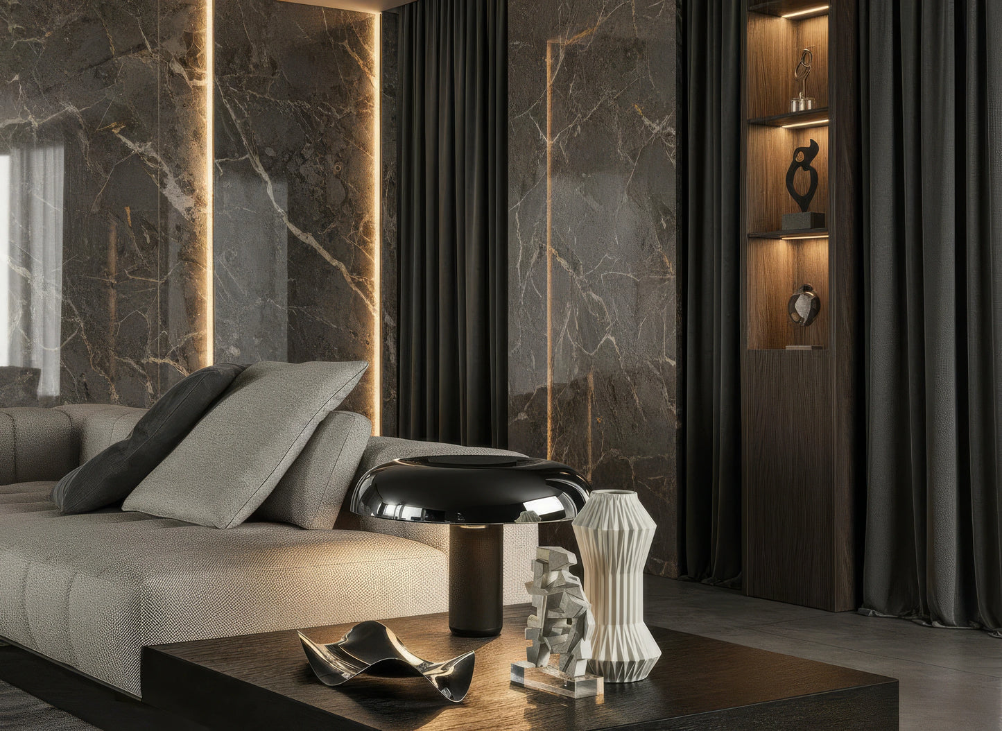 Xanti Wood Coffee Table