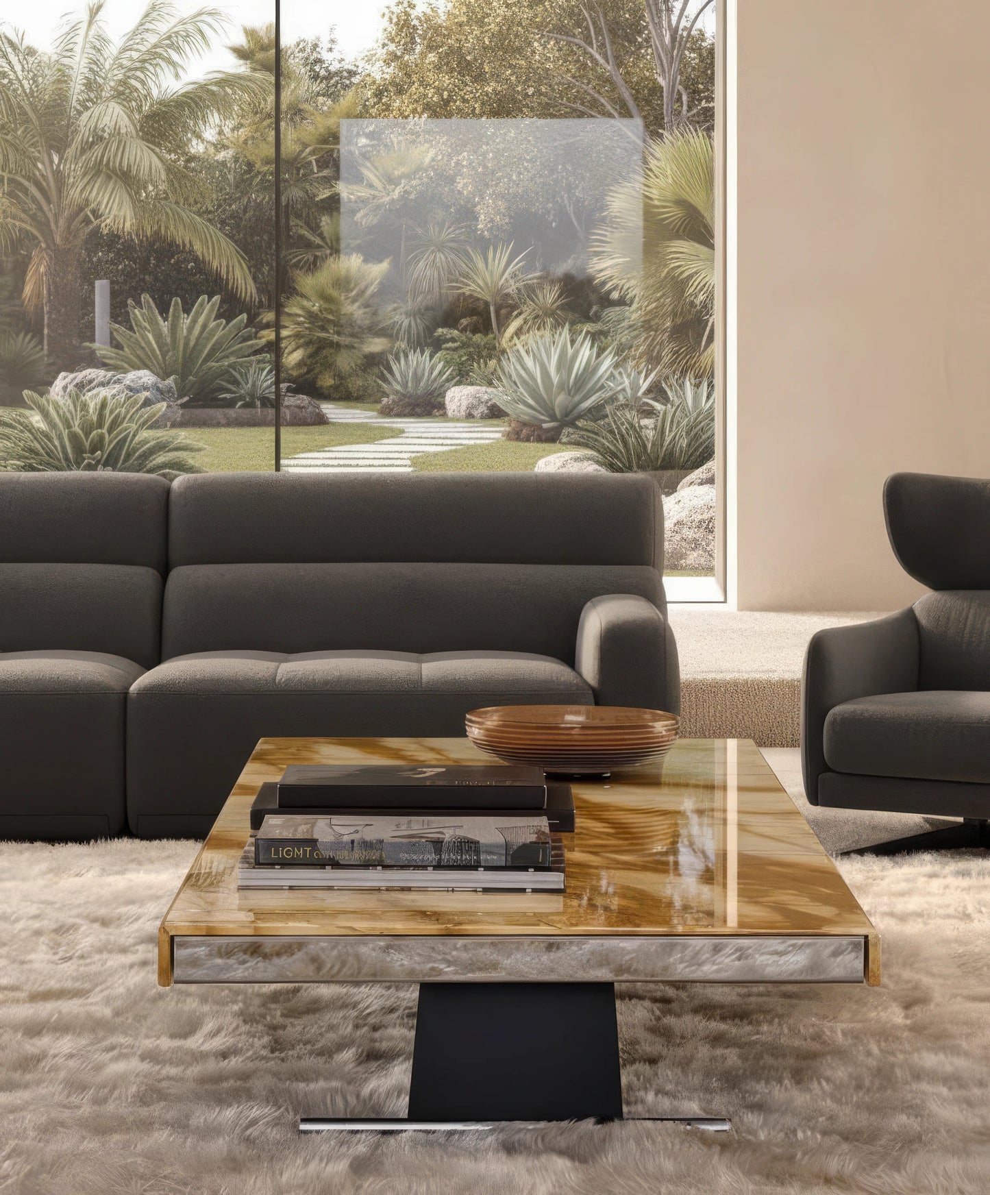 Yaser Marble Coffee Table