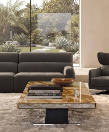 Yaser Marble Coffee Table