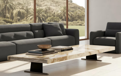 Yeriel Wood Coffee Table