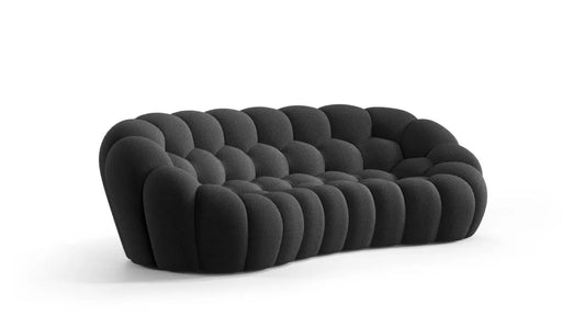 Desmond 4-Seater Fabric Pouffe Sofa