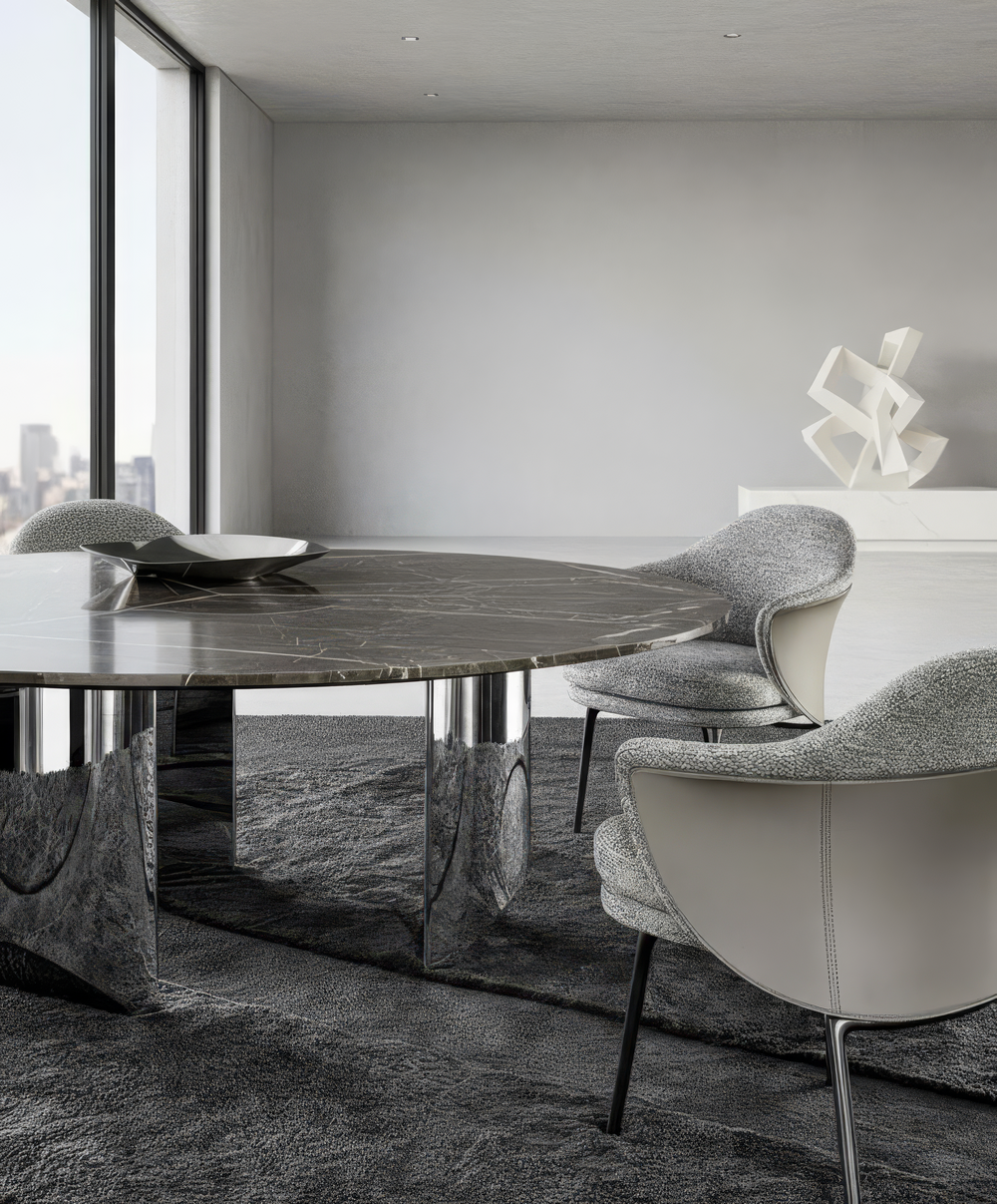 Bellamy 8-Seater Marble Dining Table