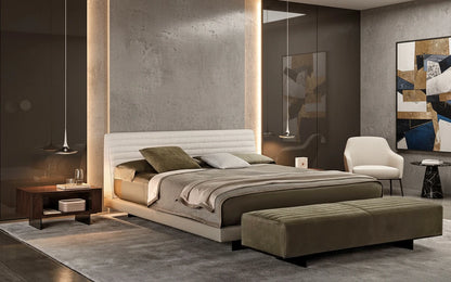 Donny Fabric Upholstered Bed