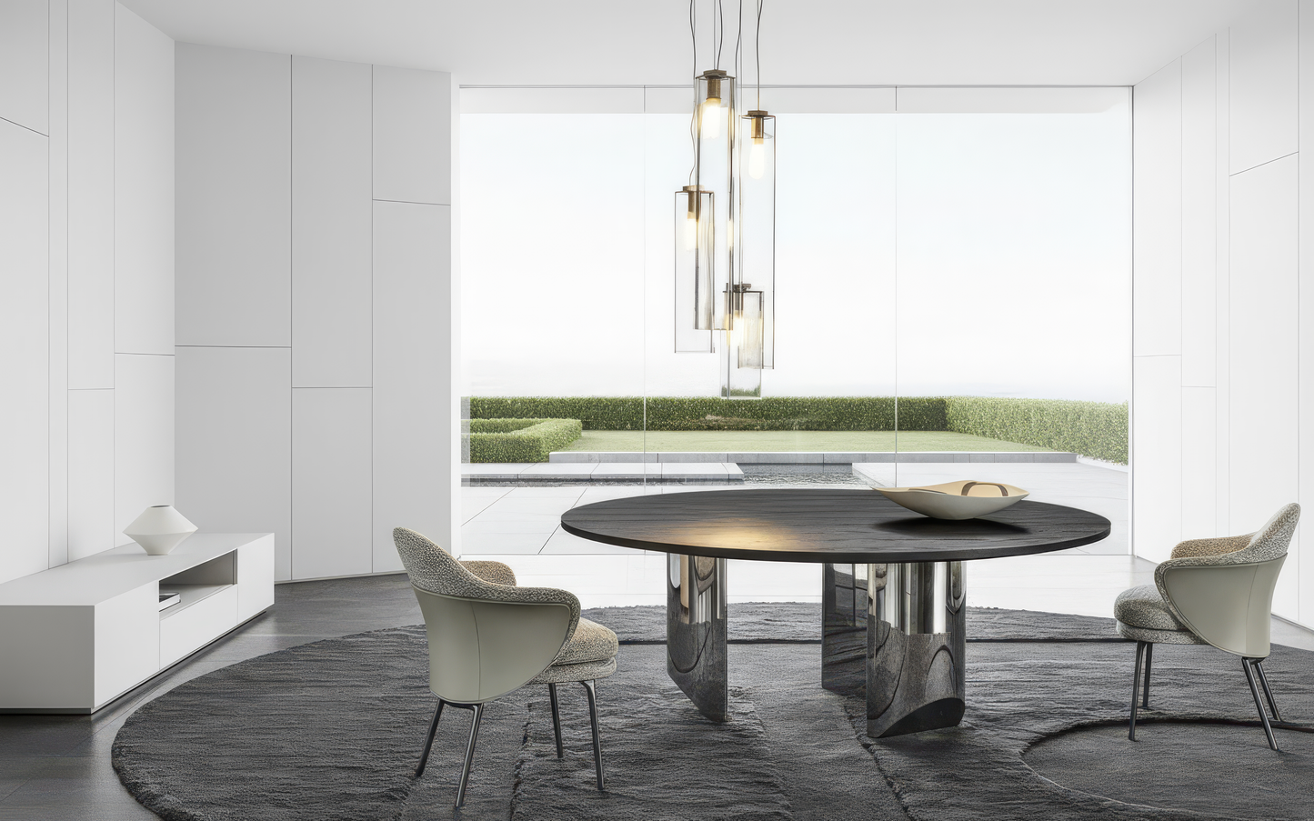 Blaze 8-Seater Wooden Dining Table