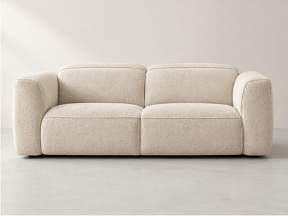 Wilren High Arm Sofa – 240 cm — Ivory Textured Fabric alternate view; generated visualisation