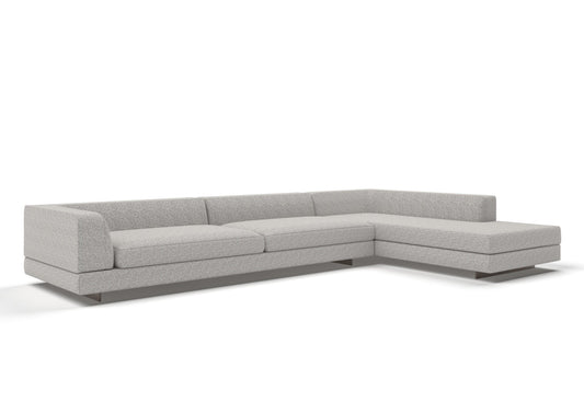 Sinclair 5-Seater Fabric Modular L-Shaped Sofa