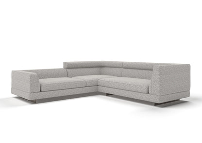Bastian 6-Seater Fabric V-Shaped Corner Sofa