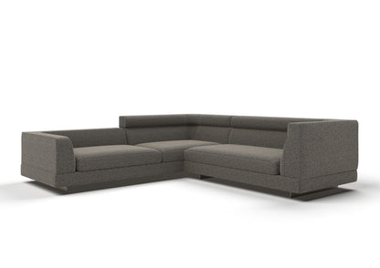 Bastian 6-Seater Fabric V-Shaped Corner Sofa