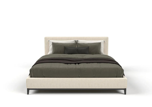 Chester Fabric Bed with Padded Headboard