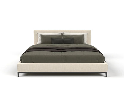 Chester Fabric Bed with Padded Headboard