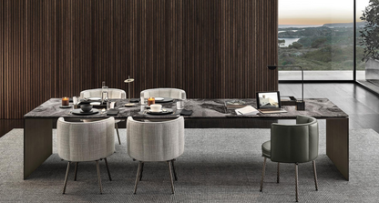 Blanche 12-Seater Marble Dining Table